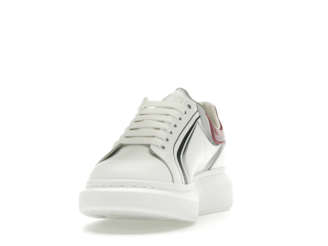 Alexander McQueen Oversized biele granátové jablko