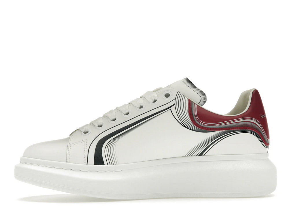 Alexander McQueen Oversized biele granátové jablko