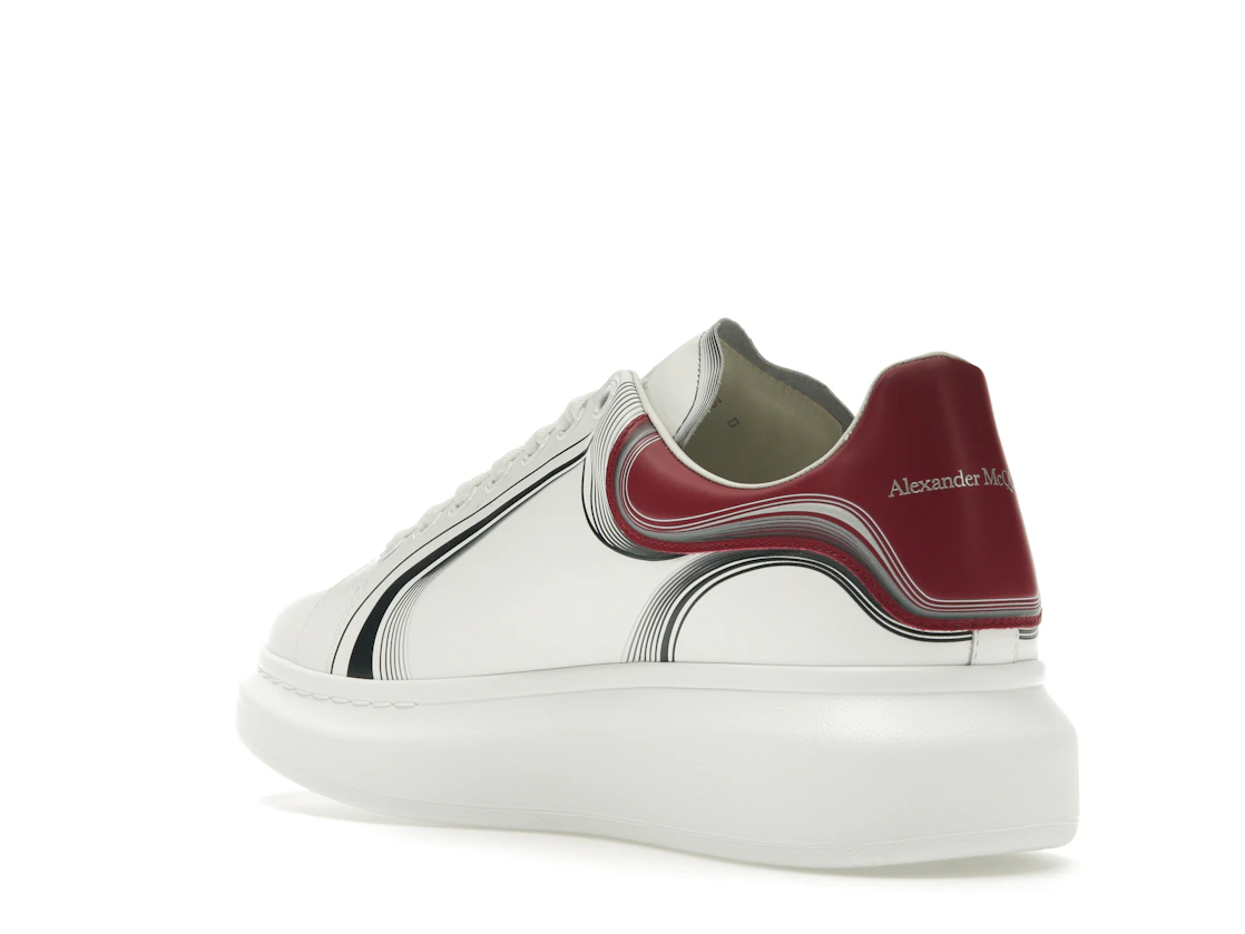 Alexander McQueen Oversized biele granátové jablko