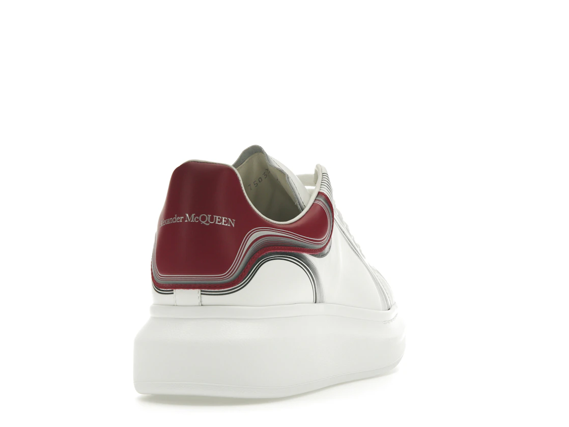 Alexander McQueen Oversized biele granátové jablko