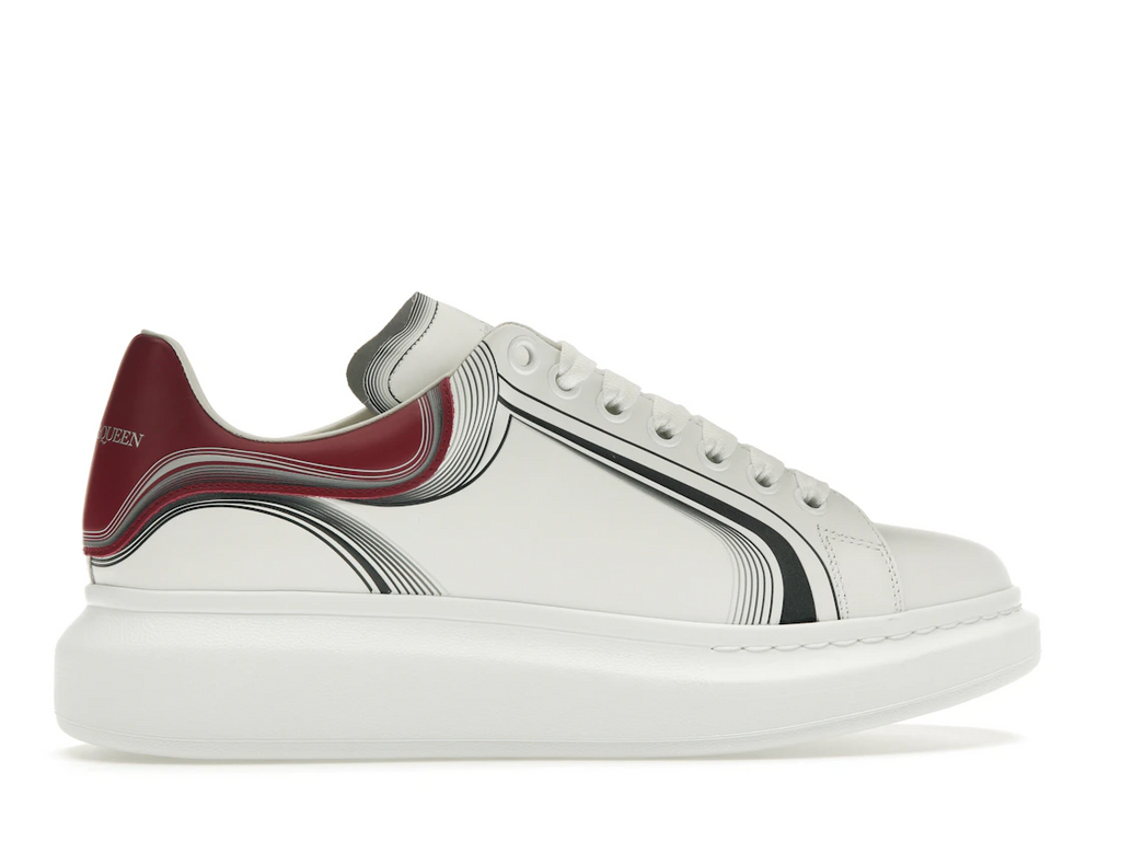 Alexander McQueen Oversized biele granátové jablko