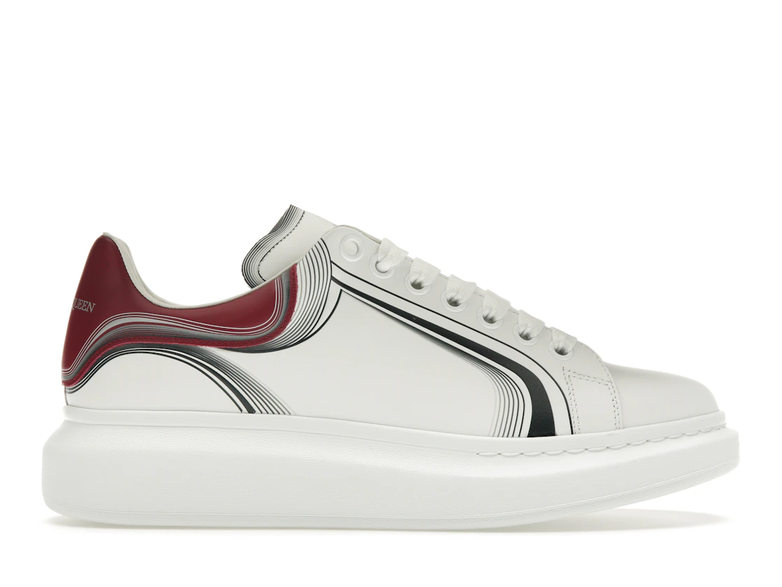 Alexander McQueen Oversized biele granátové jablko