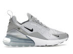 Nike Air Max 270 Pure Platinum Light Smoke Grey Metallic Silver Black (W)