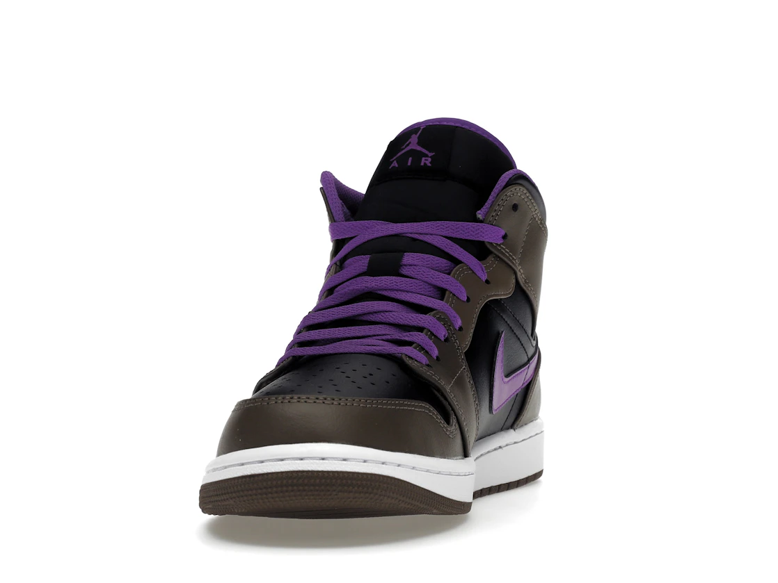 Air Jordan 1 Mid Purple Mocha