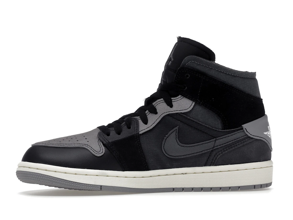 Jordan 1 Mid Craft Inside Out Black
