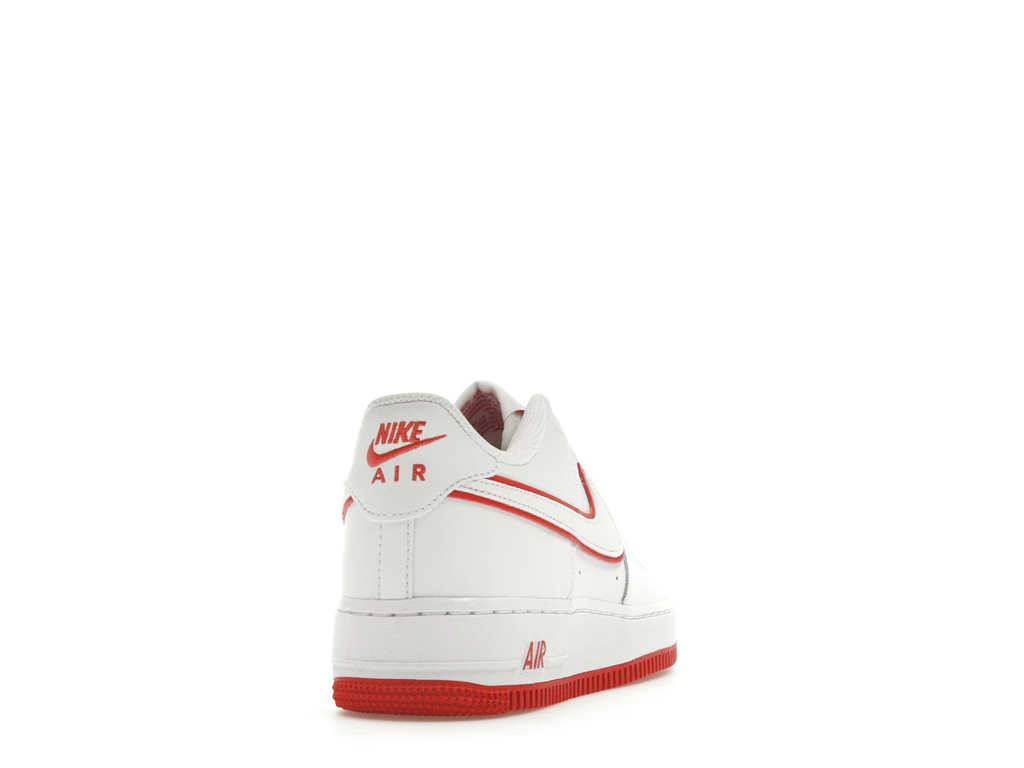 Nike Air Force 1 Low White Picante Red (GS)