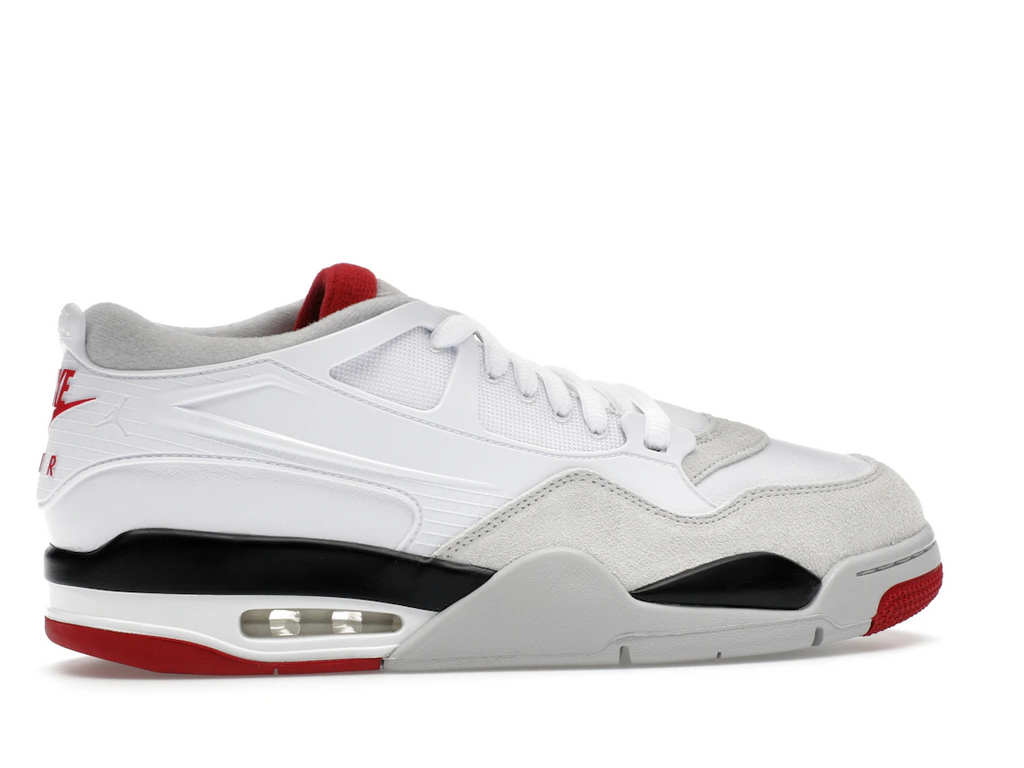 Jordan 4 RM White Fire Red