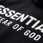Fear of God Essentials S24 Fleece Hoodie Black 192HO246250F ADONIO