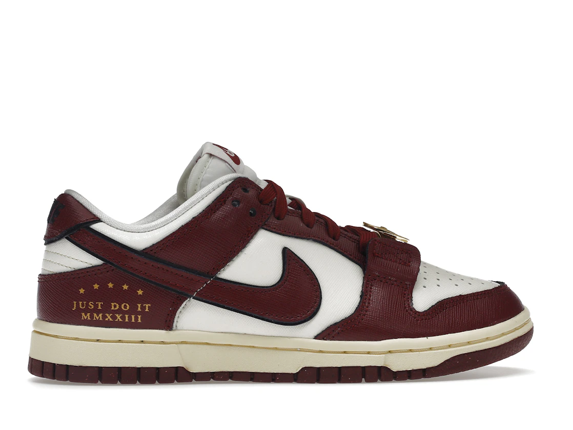 Nike Dunk Low SE Just Do It Sail Team Red (W)