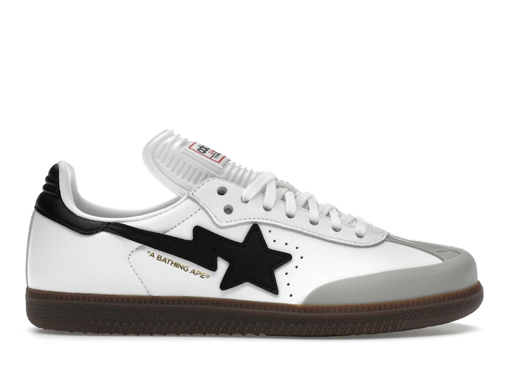 adidas Samba Bape White Black Gum