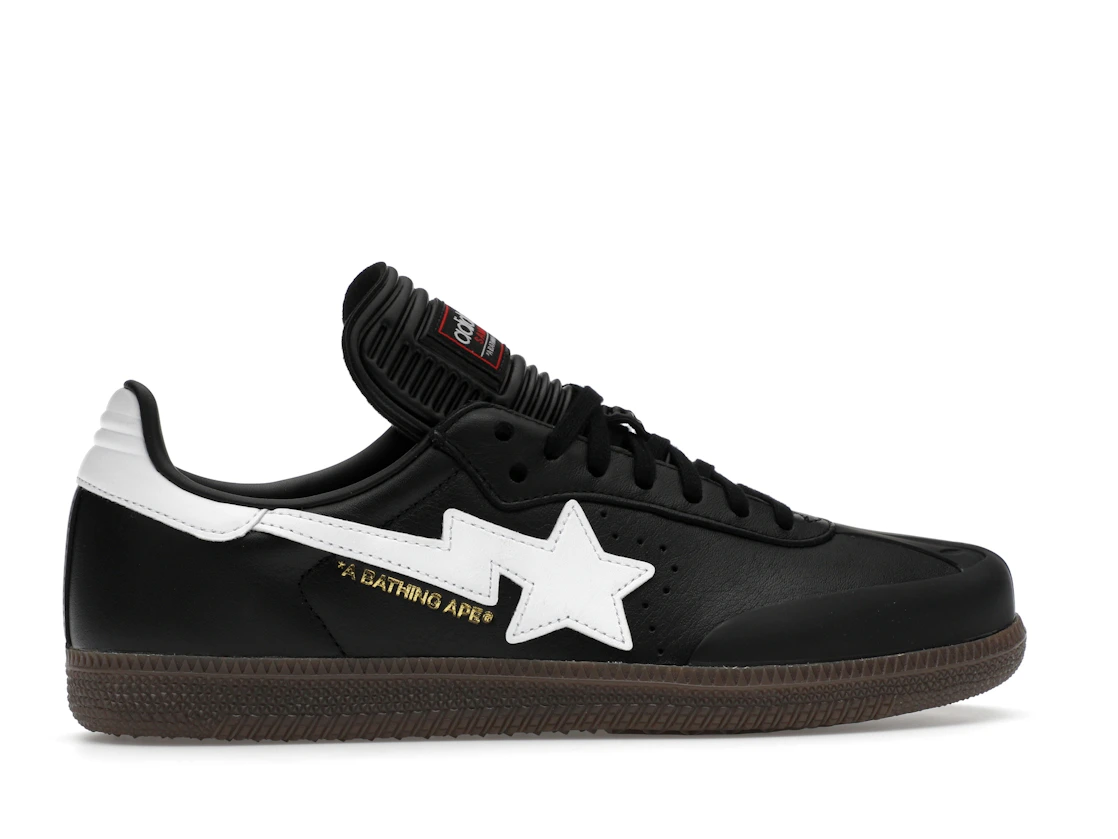 adidas Samba Bape Black White Gum