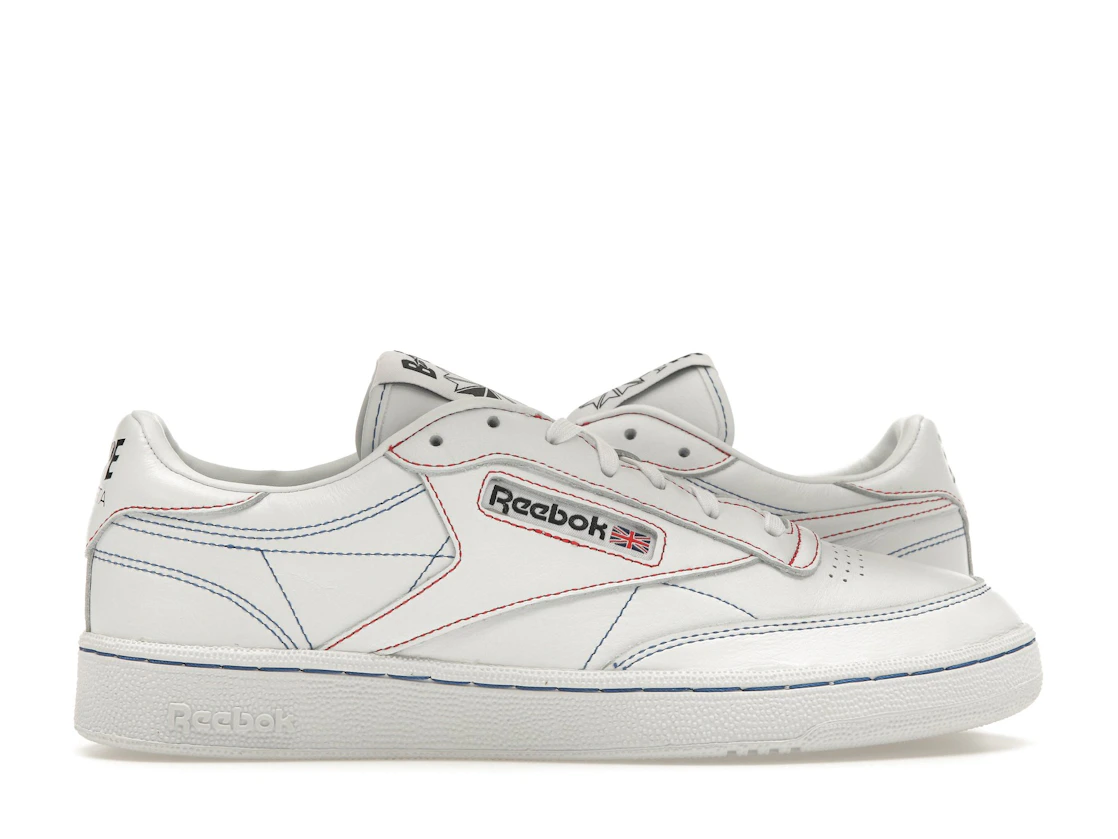 Reebok Club C 85 Bape White Contrast Stitch