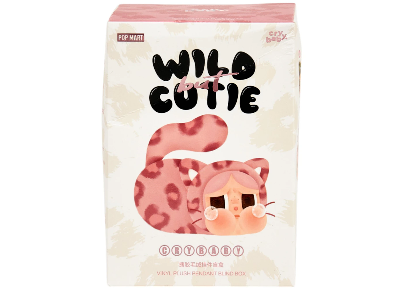 Pop Mart CRYBABY Wild but Cutie Series Vinyl Plyšový prívesok Samostatný slepý box