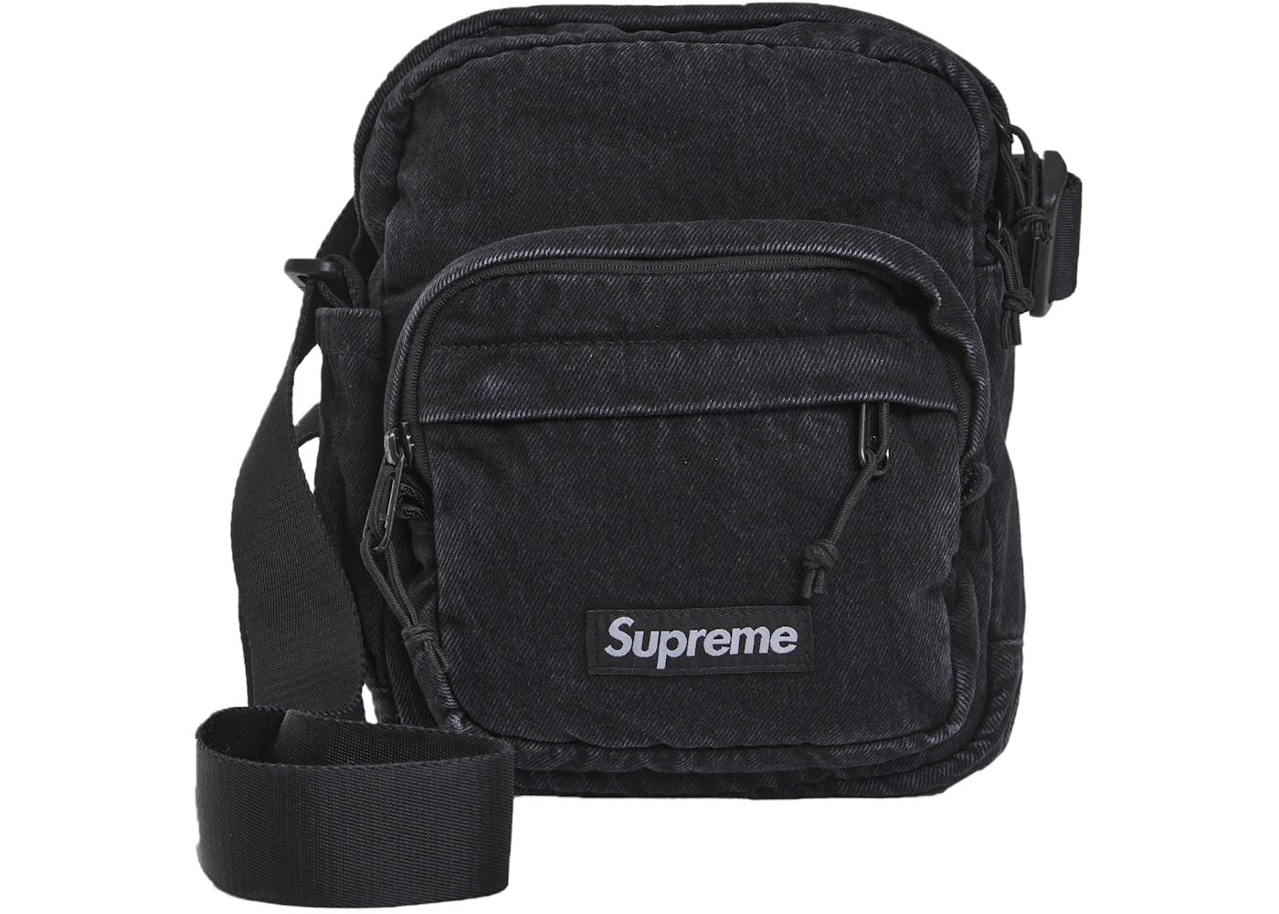 Supreme Denim taška cez rameno čierna