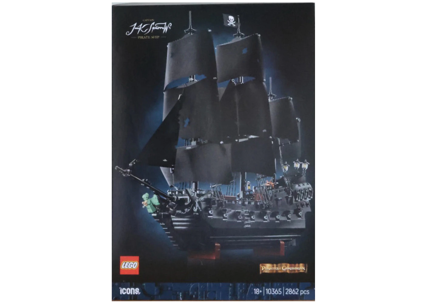 LEGO Icons Pirátska loď kapitána Jacka Sparrowa, stavebnica 10365