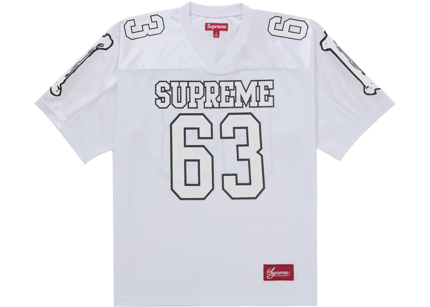 Supreme Bones Futbalový dres biely