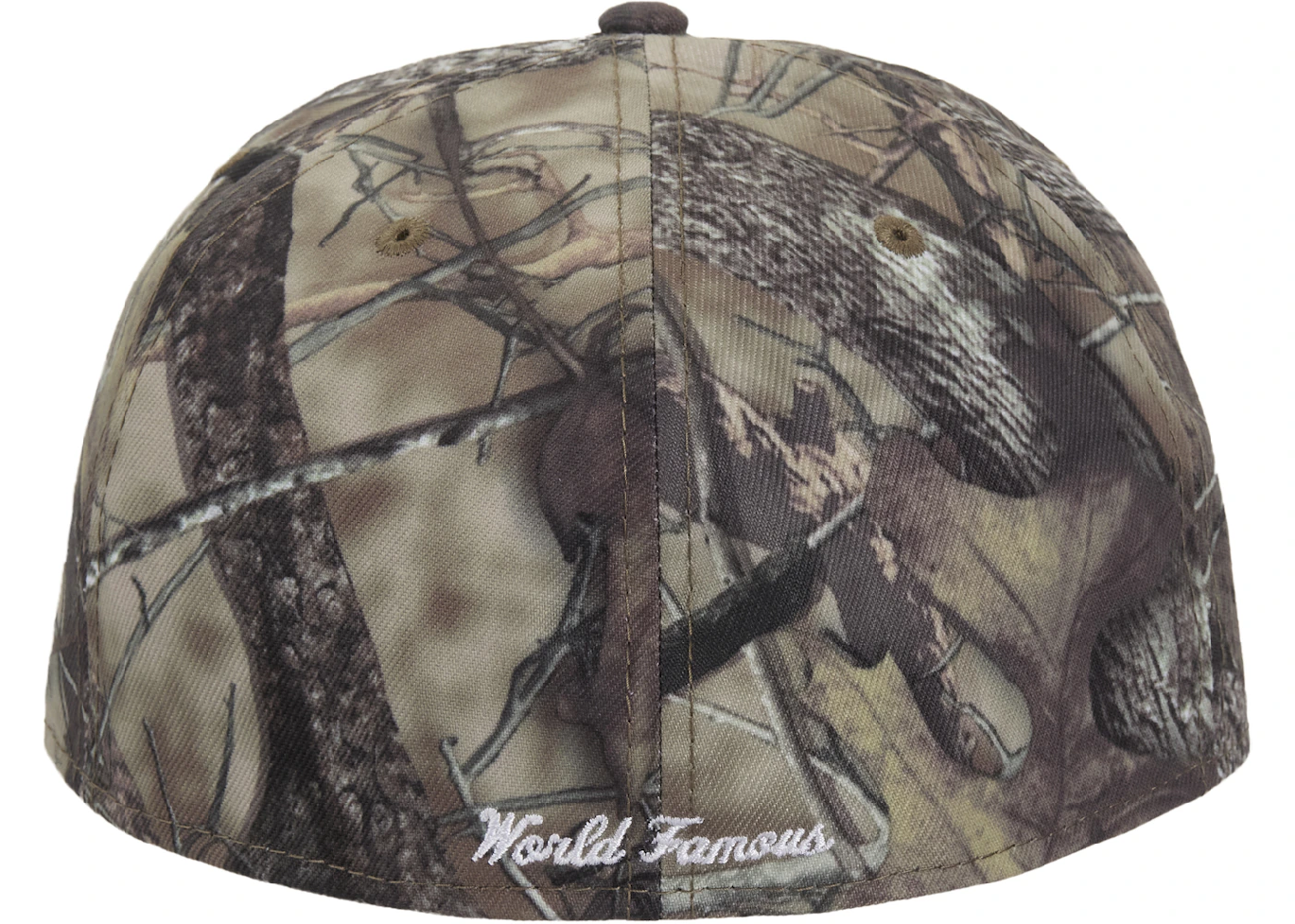 Šiltovka Supreme x New Era Breast Cancer Awareness Box Logo s Woodland Camo vzorom