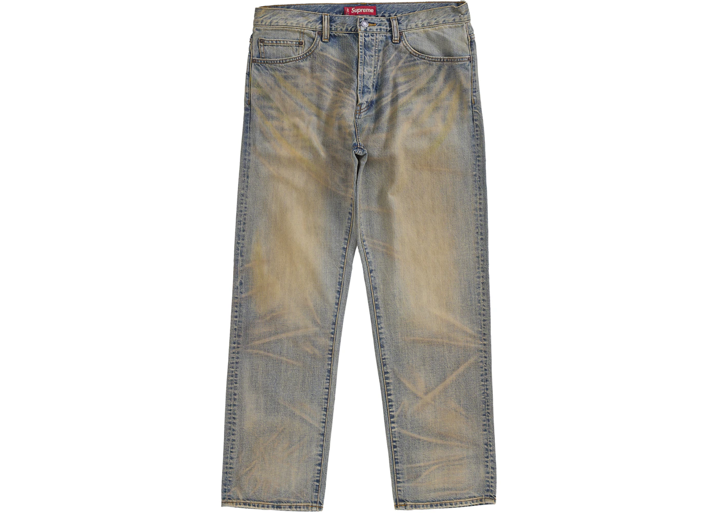 Supreme Regular Jean (FW25) Dirty Indigo