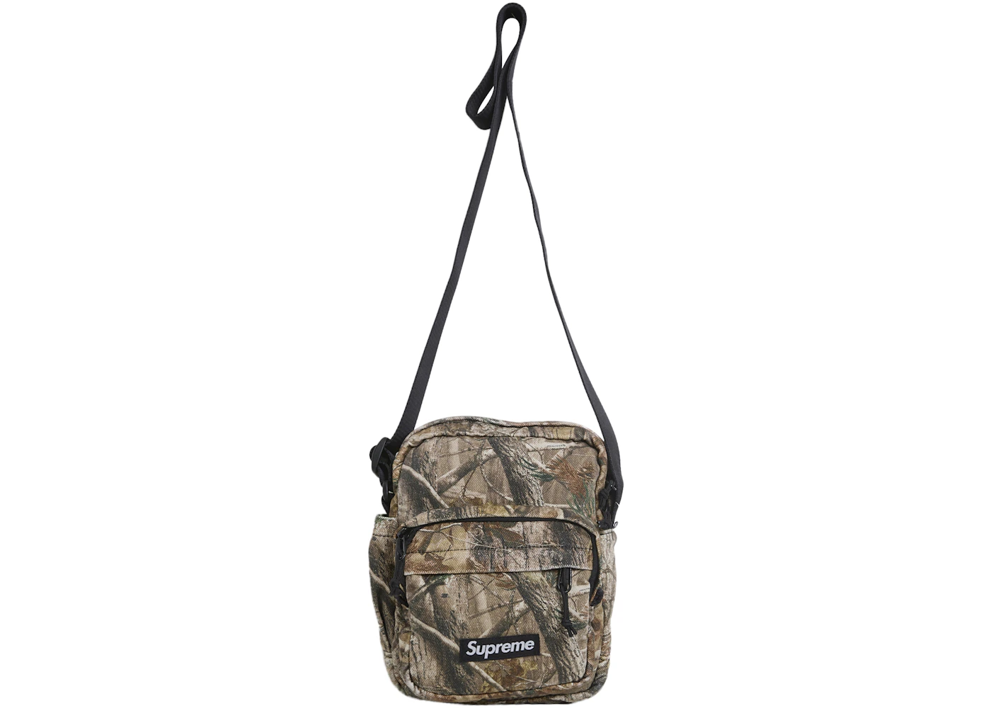 Supreme džínsová taška cez rameno Realtree AP Camo