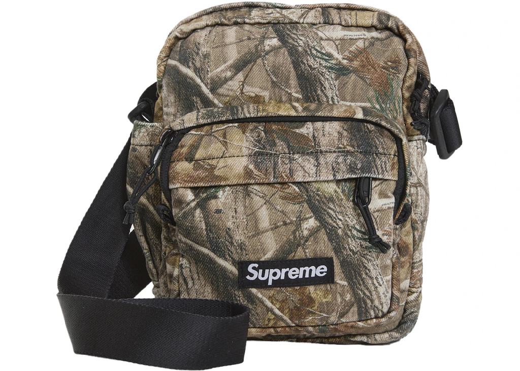 Supreme džínsová taška cez rameno Realtree AP Camo