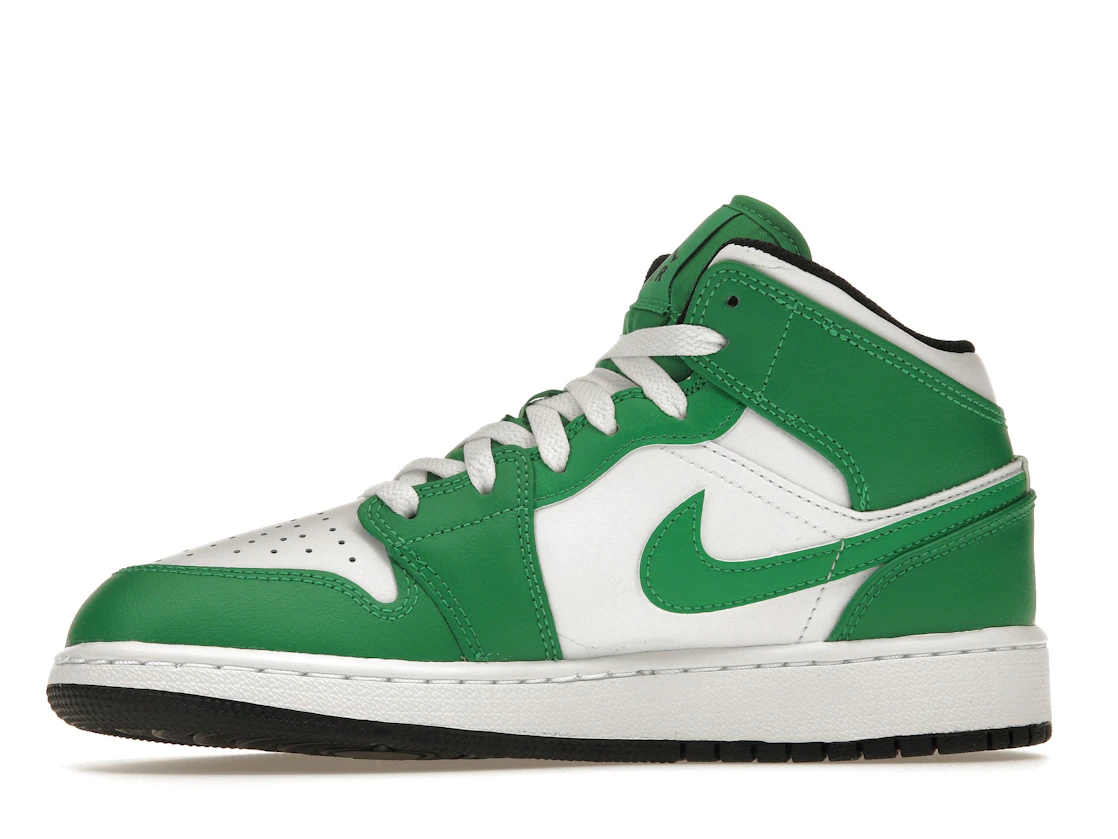 Air Jordan 1 Mid Lucky Green (GS)