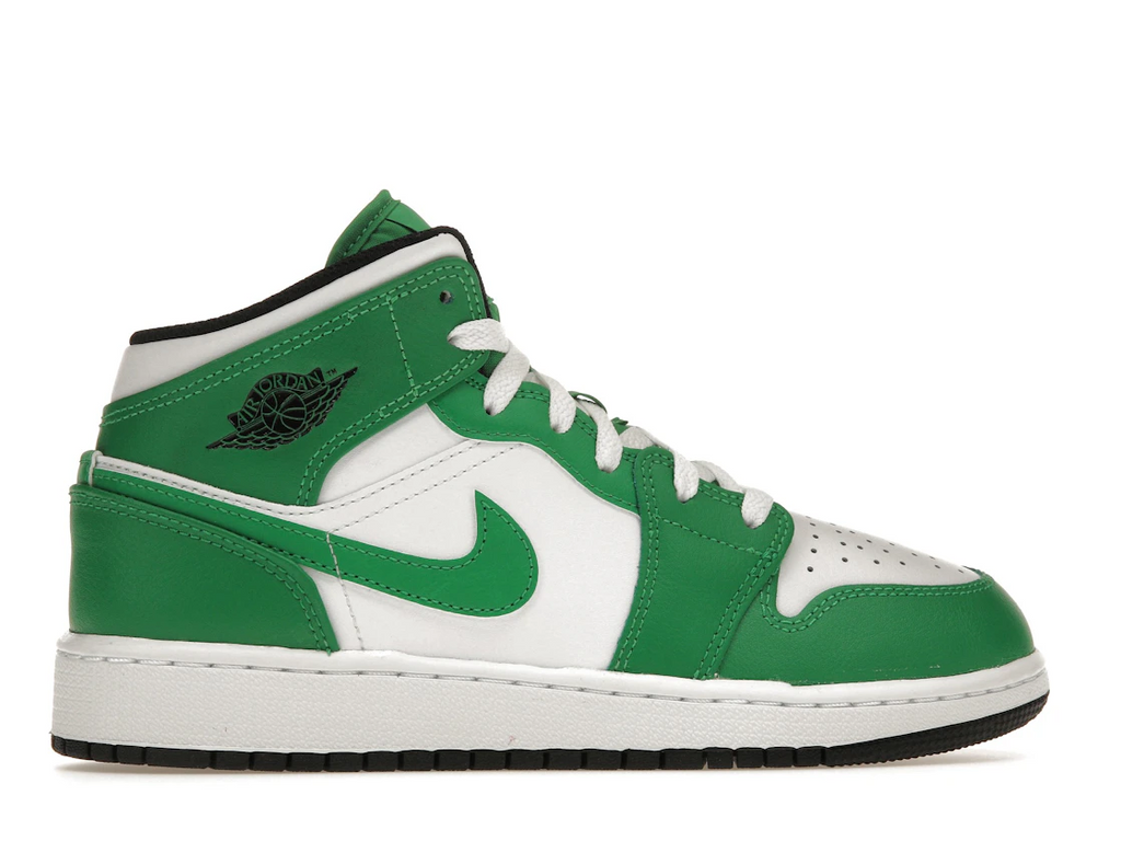 Air Jordan 1 Mid Lucky Green (GS)
