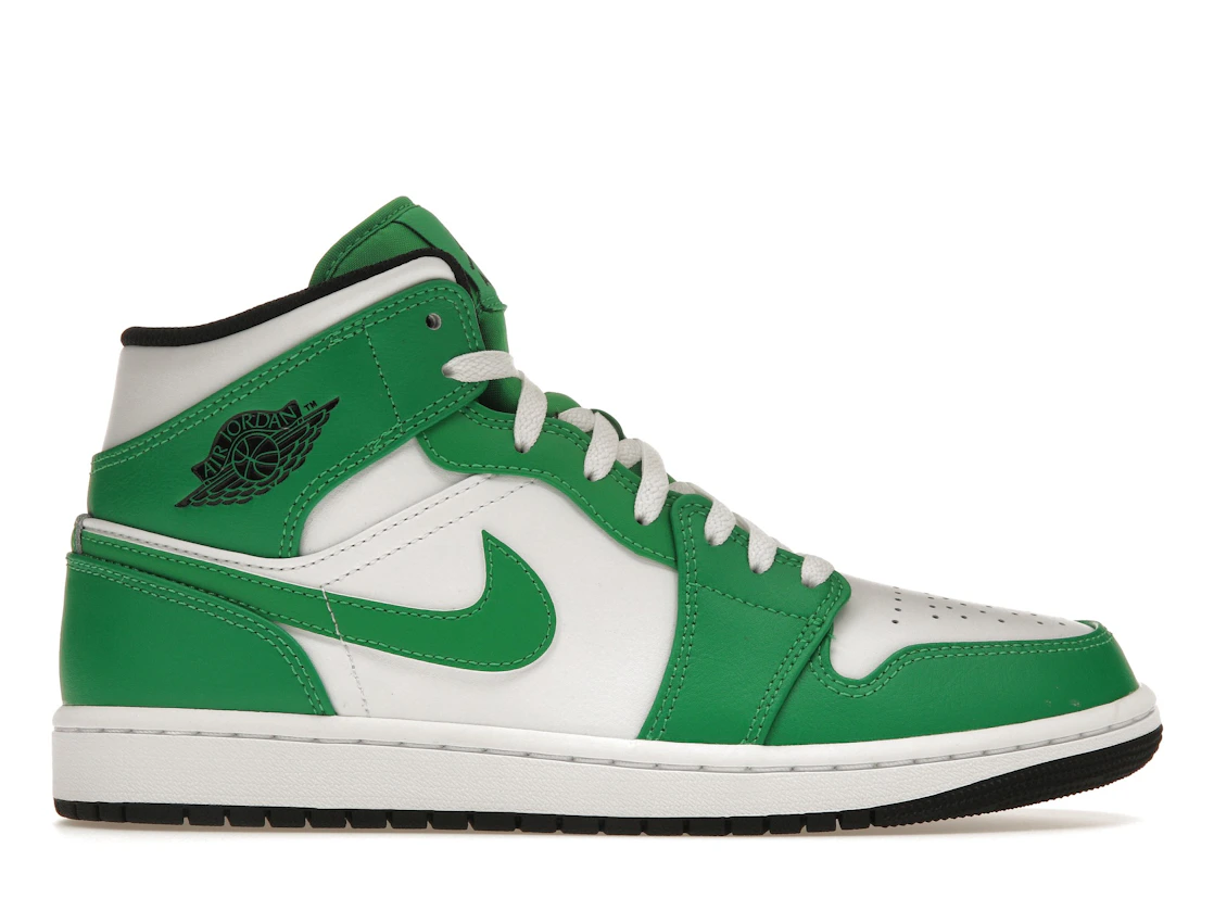 Air Jordan 1 Mid Lucky Green
