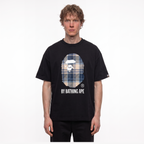 BAPE Check By Bathing Ape T-Shirt Black FW25