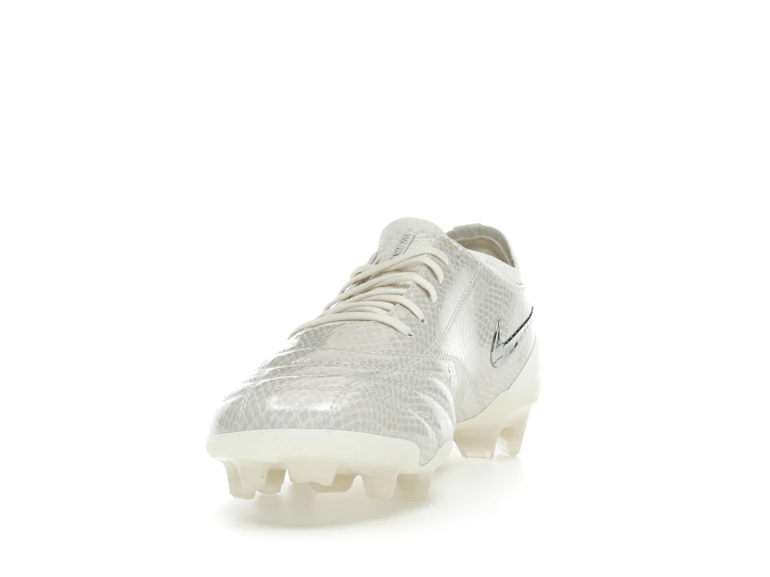 Nike Tiempo Legend 10 Elite Luxe FG Montebelluna Leather White Snakeskin