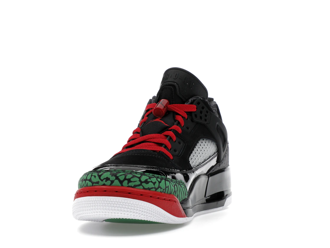 Jordan Spizike Low Black Classic Green White Varsity Red