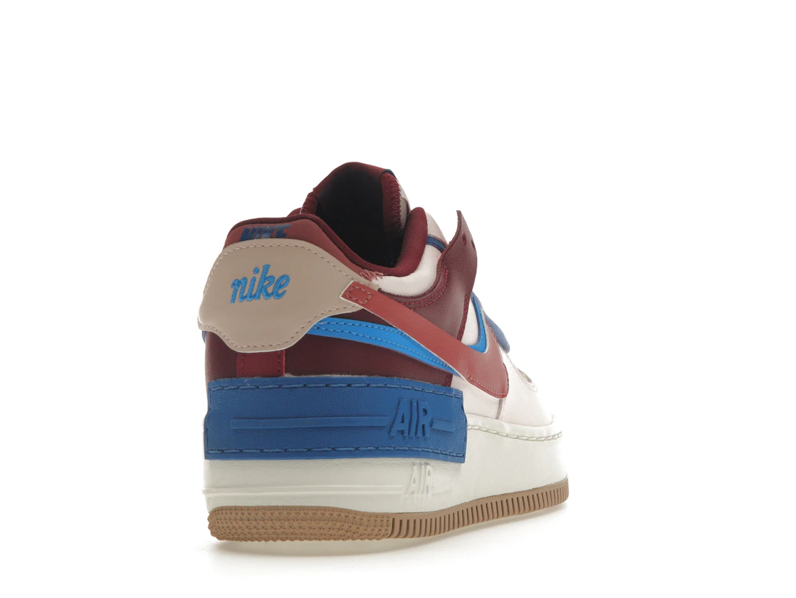 Nike Air Force 1 Low Shadow Light Team Red Blue (W)