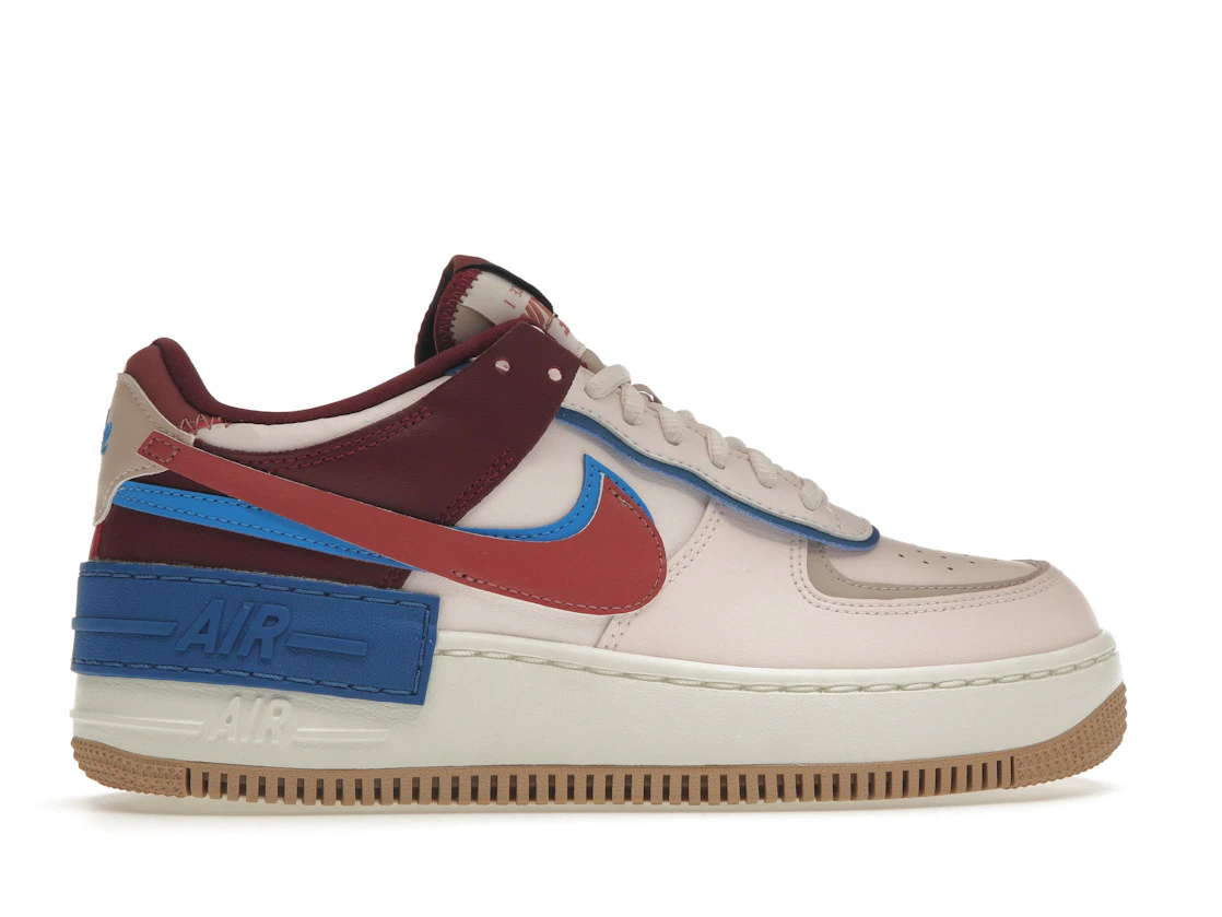 Nike Air Force 1 Low Shadow Light Team Red Blue (W)