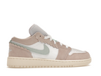 Air Jordan 1 Low White Pink Soft Blue GS