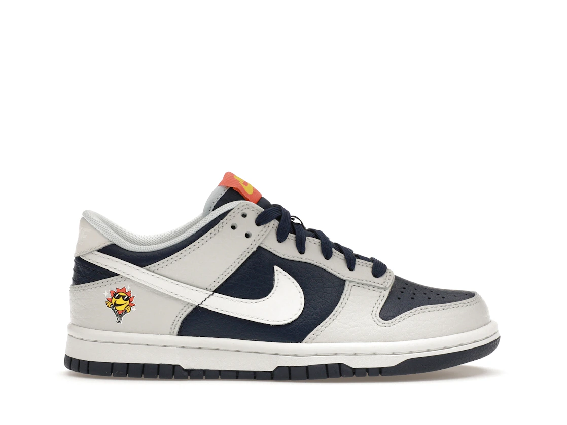 Nike Dunk Low UV Reactive Photon Dust Midnight Navy (GS)