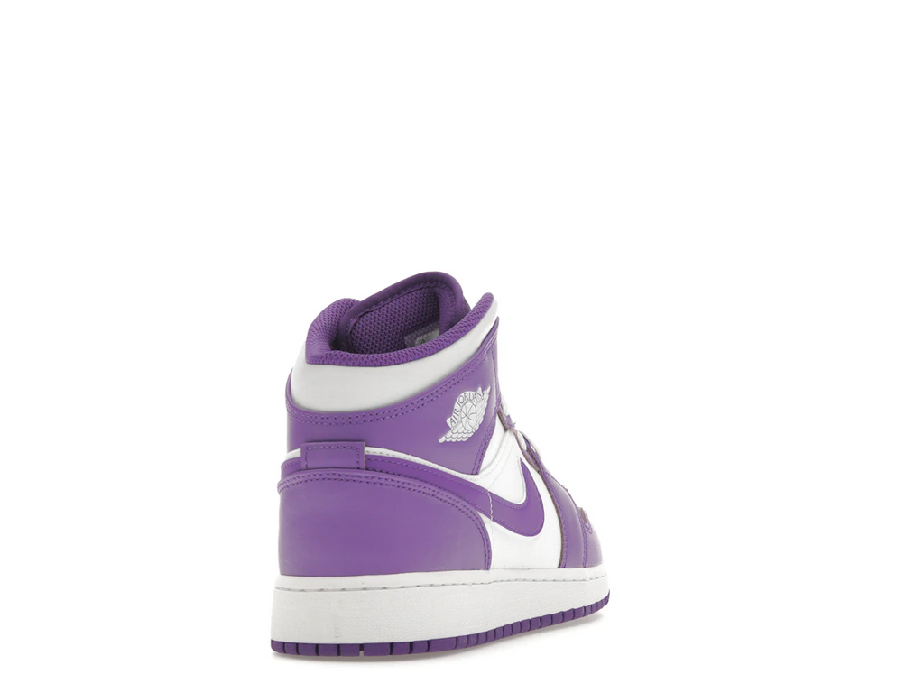 Jordan 1 Mid Purple Venom (GS)