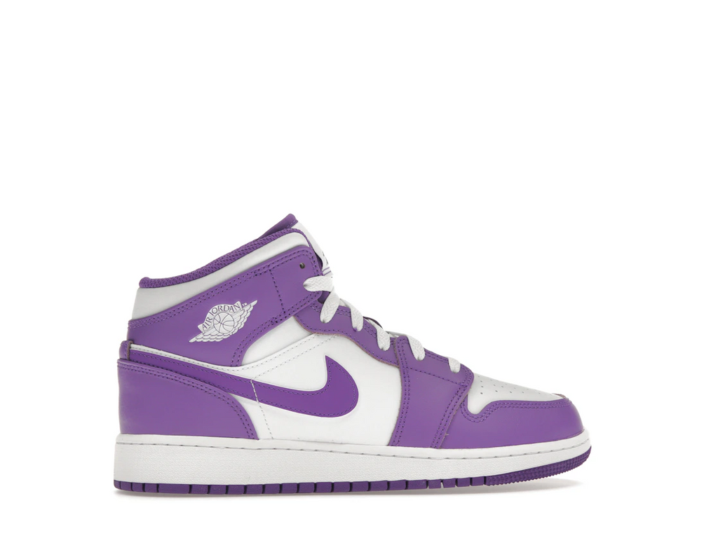 Jordan 1 Mid Purple Venom (GS)