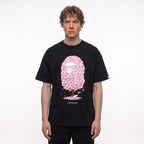 tričko BAPE Sakura T-Shirt Black ADONIO