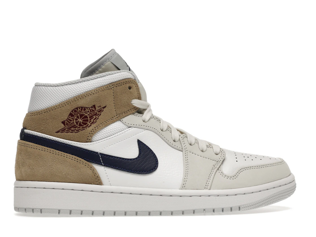 Air Jordan 1 Mid Tan Suede