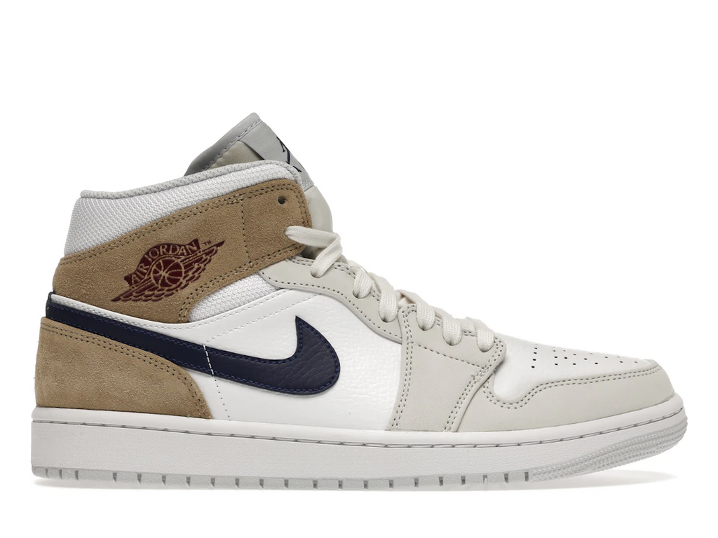 Air Jordan 1 Mid Tan Suede