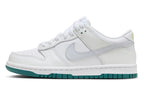 Nike Dunk Low White Grey Teal (GS)
