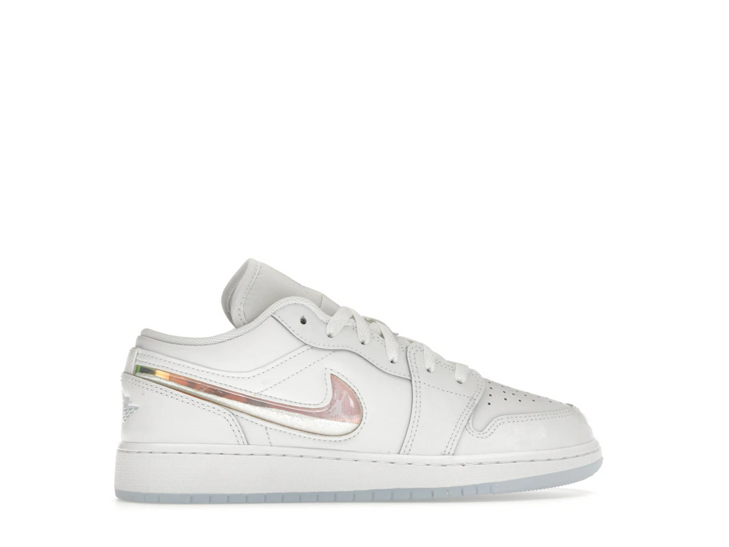 Air Jordan 1 Low Glitter Swoosh (GS)