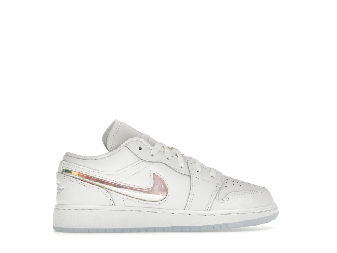 Air Jordan 1 Low Glitter Swoosh (GS)