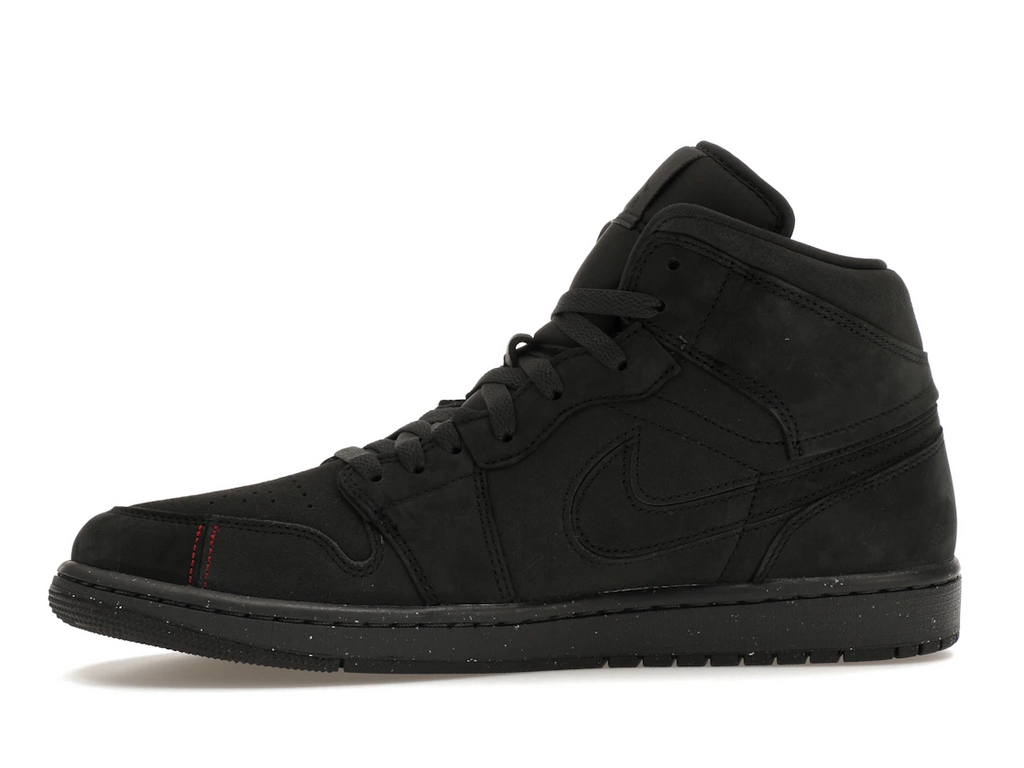 Air Jordan 1 Mid SE Craft Dark Smoke Red