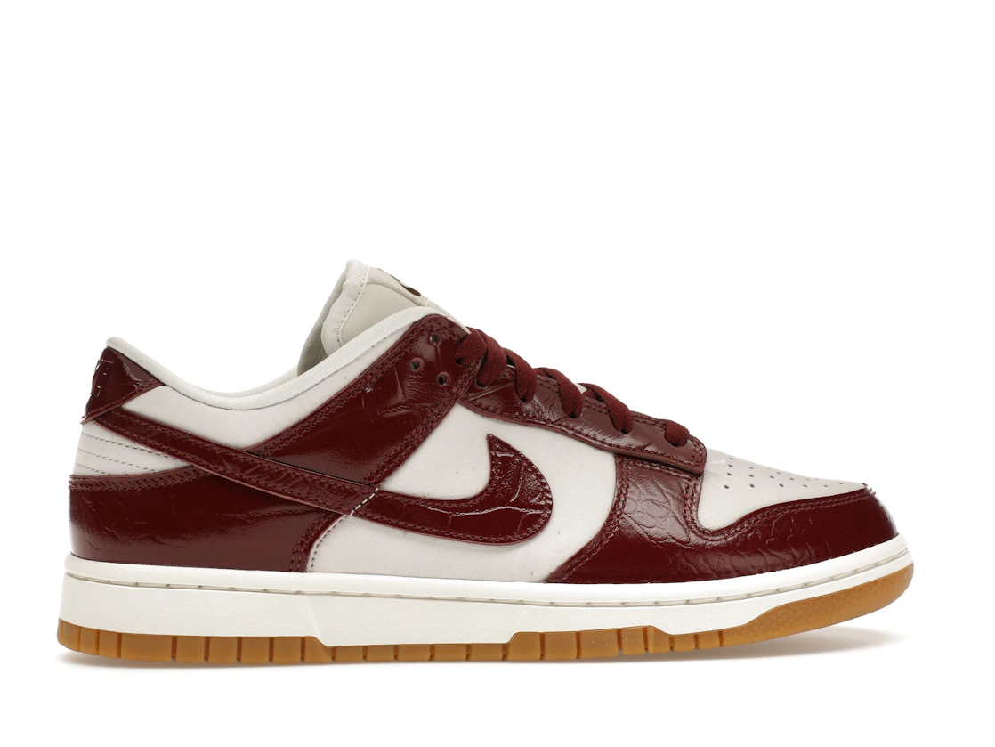 Nike Dunk Low LX Dark Team Red Croc (W)