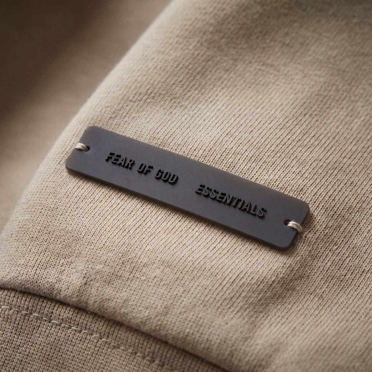 Fear of God Essentials S25 Zip-Up Hoodie Timber ADONIO