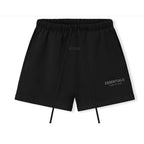 šortky Fear of God Essentials S25 Shorts Glossy Jet Black 160SP252000F ADONIO