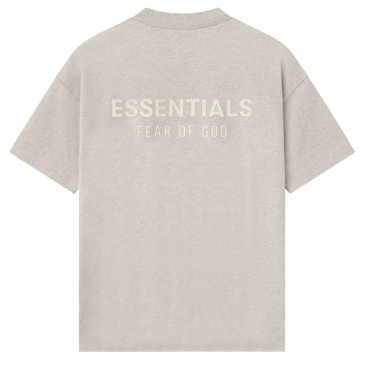 tričko Fear of God Essentials S25 T-shirt Heather Stone 125SP254192F ADONIO