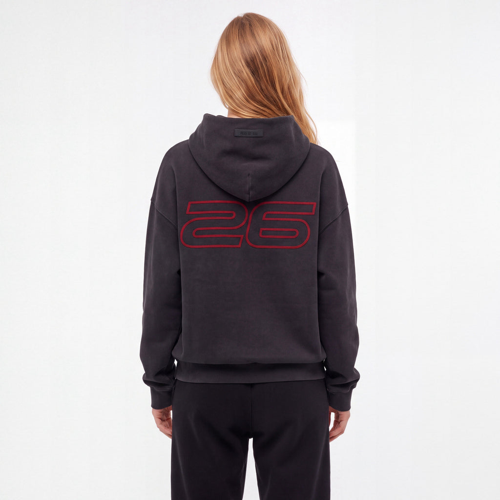 Fear of God Essentials 90s Hoodie Iron Grey ADONIO