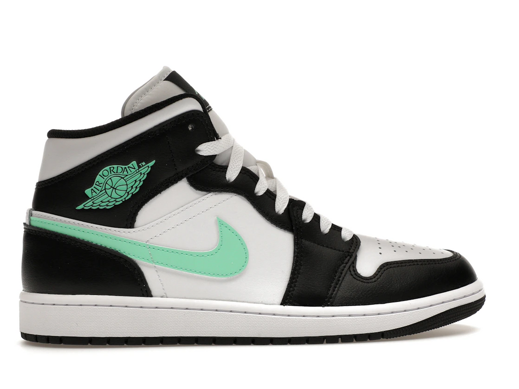 Air Jordan 1 Mid Green Glow