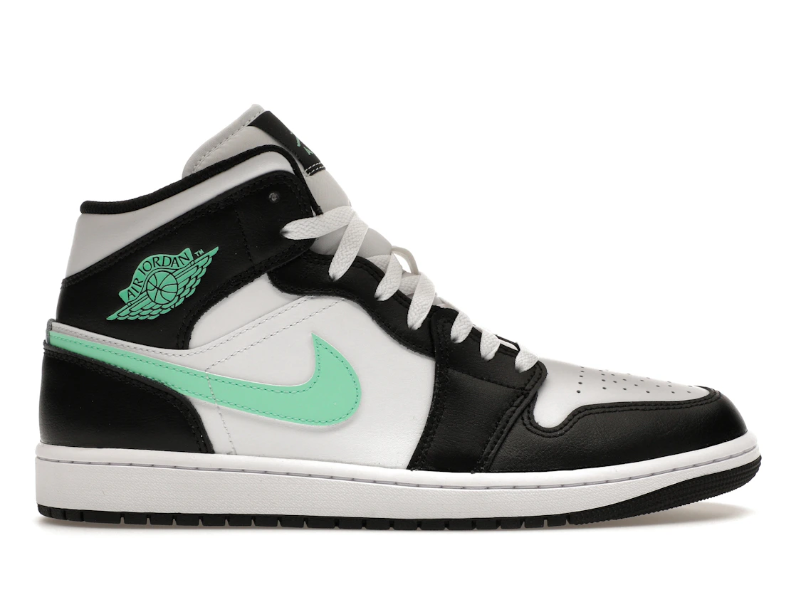 Air Jordan 1 Mid Green Glow